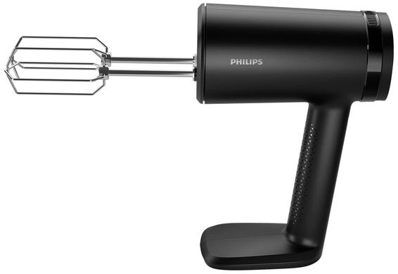 Philips Міксер ручний 5000 series, 500Вт, насадки -4 вінчика, блендер, подрібнювач, турборежим, чорний HR3781/20 фото