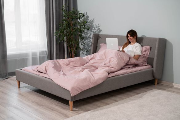 ARDESTO КПБ 1.5сп Mix&Match, підковдра 160х220см, простирадло 180х240см, наволочки (2) 50х70см, 100% бавовна, сатин, рожевий світлий