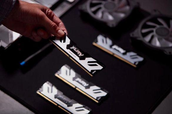 Kingston Память ПК DDR5 32GB 6400 FURY Renegade XMP Серый KF564C32RS-32 фото