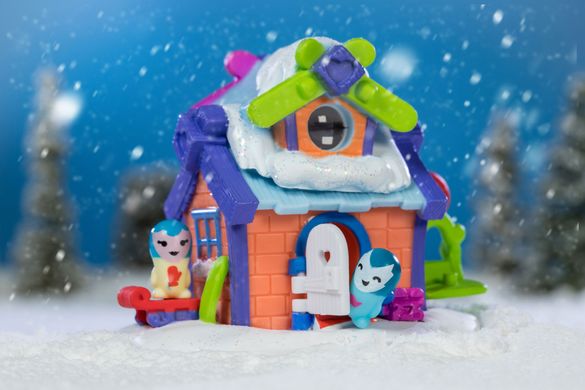 Игровая фигурка Nanables Small House Зимняя страна чудес, Лыжный домик "Тайник" NNB0031 фото