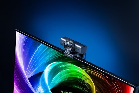 Razer Вебкамера Razer Kiyo V2 X, FullHD, 60fps, auto focus, чорний RZ19-05380100-R3M1 фото