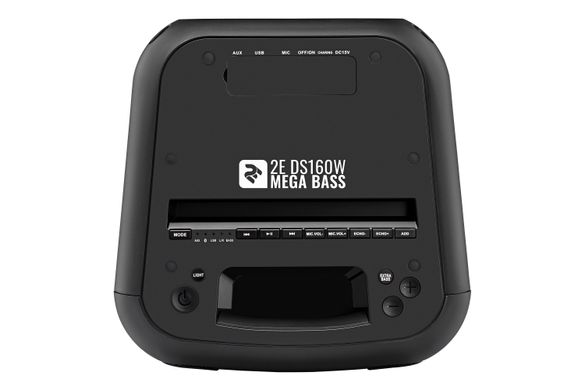 Акустична система 2E DS160W MEGA BASS TWS, USB, LED, Wireless Mic 2E-DS160WBK фото