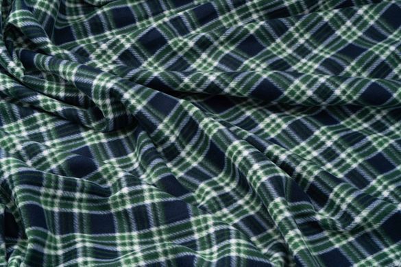 ARDESTO Плед Fleece, 160х200 см, 100% полиэстер, клетка зеленая