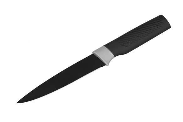 Кухонный нож универсальный Ardesto Black Mars, 12 см, черный, нерж. сталь, пластик AR2017SK фото