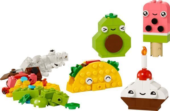 LEGO Конструктор LEGO Classic Творчі друзі з їжею 11039 фото