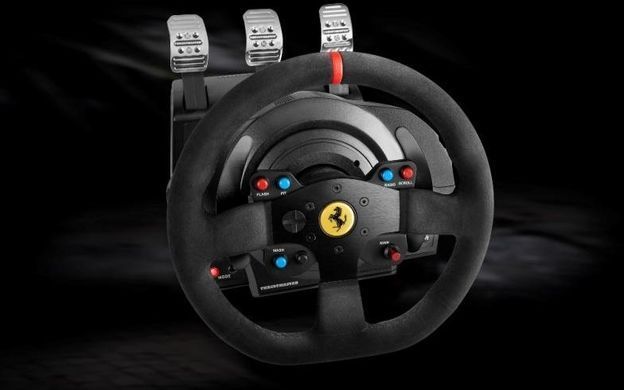 Thrustmaster Кермо і педалі для PC/PS4&reg;/PS3&reg; T300 Ferrari Integral RW Alcantara edition 4160652 фото
