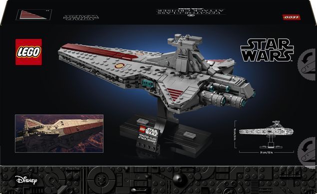 LEGO Конструктор LEGO Star Wars Зоряний крейсер класу &laquo;Венатор&raquo; 75441- фото