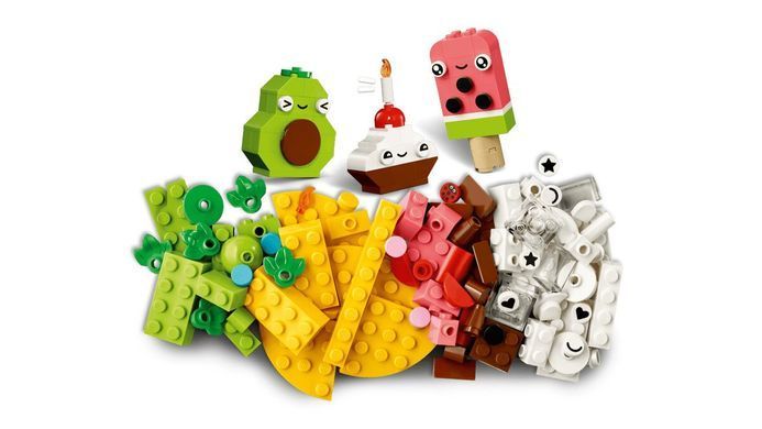 LEGO Конструктор LEGO Classic Творчі друзі з їжею 11039 фото