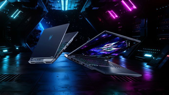 Acer Ноутбук Acer Predator Helios Neo 16 PHN16-73 16" WQXGA, Intel U9-275HX, 64GB, F1TB, NVD5070Ti-12, Lin NH.QX4EU.002 фото