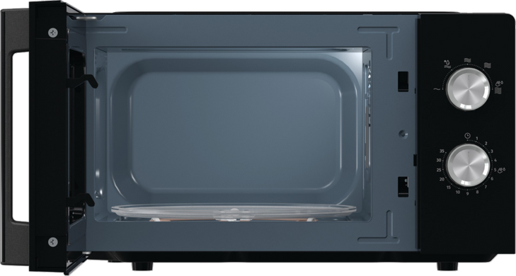 Gorenje Микроволновая печь Gorenje, 17л, мех. управл., 700Вт, черный MO17E1BH фото