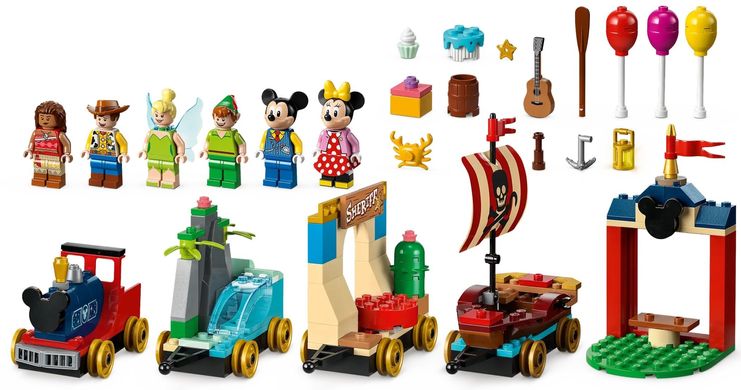 Конструктор LEGO Disney Святковий потяг 43212 фото