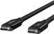 Belkin Кабель USB4 USB-C - USB-C 40Gbps 100W 0.8m Black 5 - магазин Coolbaba Toys