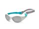 Дитячі сонцезахисні окуляри Koolsun біло-бірюзові серії Flex (Розмір: 0+) 1 - магазин Coolbaba Toys