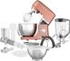 Кухонна машина Sencor STM78ХХ, 1000Вт, чаша-метал, корпус-метал+пластик, насадок-15, рожевий 1 - магазин Coolbaba Toys