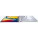 ASUS Ноутбук Vivobook 15X K3504VA-BQ408 15.6" FHD, Intel i3-1315U, 16GB, F512GB, UMA, noOS, Серебристый 4 - магазин Coolbaba Toys