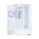 Zalman PC case P40 Prism без БЖ, 2xUSB3.0, 1xUSBType-C, 1x120мм ARGB, VGA 420мм, LCS ready, TG 3x Panels, ATX, білий 1 - магазин Coolbaba Toys