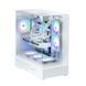 Zalman PC case P40 Prism без БЖ, 2xUSB3.0, 1xUSBType-C, 1x120мм ARGB, VGA 420мм, LCS ready, TG 3x Panels, ATX, білий 6 - магазин Coolbaba Toys