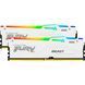 Kingston Память ПК DDR5 32GB KIT (16GBx2) 5600 FURY Beast RGB EXPO Белый 3 - магазин Coolbaba Toys