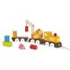 Игрушка-каталка Janod Поезд на магнитах 2 - магазин Coolbaba Toys