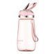 ARDESTO Пляшка для води ARDESTO Bunny 600мл, пластик, рожевий