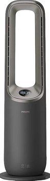 Philips Кліматичний комплекс Philips Air Performer 9000, 48м2, 185м3/год, пулт ДУ, HEPA +вугільний фільтр + попередній, очистка, нагріз, зволоження повітря, сірий
