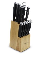 Набір ножів Ardesto Gemini Gourmet 14 пр., нерж.сталь, пластик, каучуковый блок - купити в інтернет-магазині Coolbaba Toys