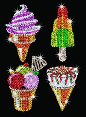 Набір для творчості Sequin Art ORANGE Морозиво SA1504 - купити в інтернет-магазині Coolbaba Toys