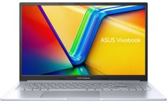 ASUS Ноутбук Vivobook 15X K3504VA-BQ310 15.6" FHD, Intel i5-1335U, 16GB, F512GB, UMA, noOS, Сріблястий 90NB10A2-M00BW0 фото