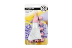 Мішок кондитерський з насадками Ardesto Tasty baking, розовий, пластик - купити в інтернет-магазині Coolbaba Toys