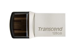 Transcend Накопичувач 128GB USB 3.1 Type-A + Type-C 890 R90/W30MB/s TS128GJF890S фото