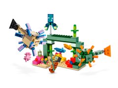 Конструктор LEGO Minecraft Битва зі сторожем 21180- фото