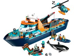 LEGO Конструктор City Арктический исследовательский корабль 60368 фото