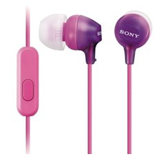 Навушники SONY MDR-EX15AP In-ear Mic Фіолетовий MDREX15APV.CE7 фото