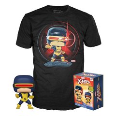 Funko Набір Фігурка+Футболка Funko POP and Tee: Marvel 80th: First Appearance: Cyclops (L) 47364 - купити в інтернет-магазині Coolbaba Toys