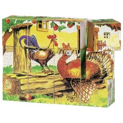 Кубики дерев'яні goki Ферма 57878G - купити в інтернет-магазині Coolbaba Toys