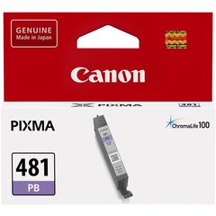 Картридж Canon CLI-481 PIXMA TS8140/9140/8240/8340 Photo Blue 2102C001 фото