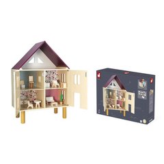 Janod Игровой набор Кукольный дом трехэтажный J06617 фото