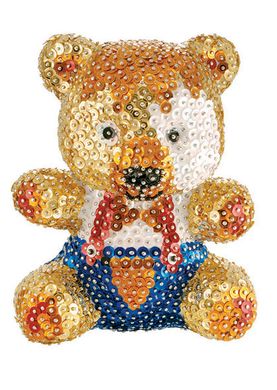 Набор для творчества Sequin Art 3D Медвежонок SA0502 фото