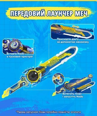 Infinity Nado Дзиґа VI серія Split Series Sacred Shield Double Dragon S Священний Щит Подвійний Дракон C EU654141 фото