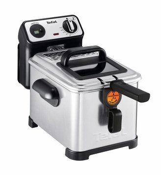 Tefal Фритюрниця Filtra Pro, 2400Вт, ємність-3л, механічне керув., від 150&deg;C до 190&deg;C нержавіюча сталь, чорний FR511170 фото