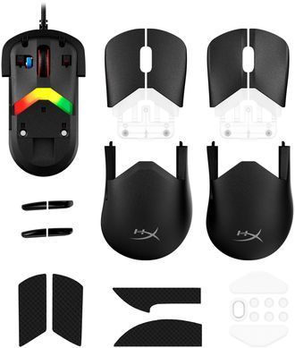 HyperX Мишь Pulsefire SAGA, RGB, USB-A, черный A2PB3AA фото