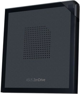 ASUS Привід оптичний портативний SDRW-08V1M-U DVD+-R/RW burner USB Type-C чорний cable-storage design Retail Box Slim 90DD02L0-M29000 фото
