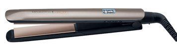 Remington Випрямляч Keratin Protect, 50Вт, темп.режимів-9, 150-230С, дисплей, кераміка, сріблястий S8540 фото