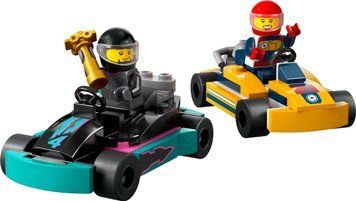 LEGO Конструктор City Картинг і гонщики 60400 фото