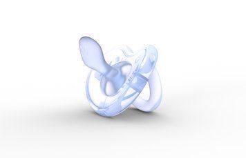 Nuvita Пустушка ортодонтична Orthosoft[orthodontic Orthosoft 0m+ blue] NV7050Blue фото