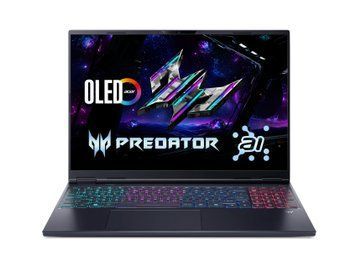 Acer Ноутбук Acer Predator Helios Neo 16S PHN16S-71 16" OLED, Intel U9-275HX, 32GB, F1TB, NVD5070-8, Lin, чорний NH.QZFEU.002 фото