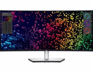 Dell Монітор 40" U4025QW HDMI, DP, USB-C, Thunderbolt, MM, RJ-45, IPS Black, 5120x2160, 21:9, 120Hz, DCI-P3 99%, CURVED, HAS 210-BMDV фото