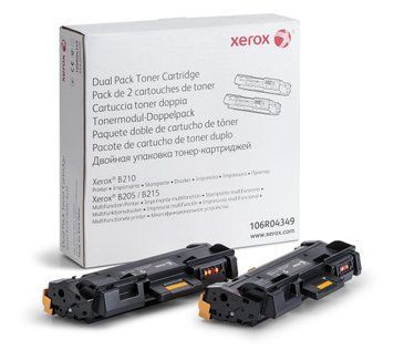 Xerox Тонер картридж B205/B210/B215 Black (2*3000 стор) Подвійна упаковка 106R04349 фото