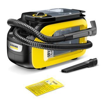 Karcher Пылесос профессиональный аккумуляторный моющий SE 3-18 18В контейнер для воды 1.7л 3.65кг 1.081-500.0 фото