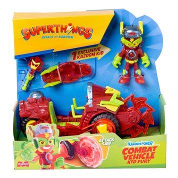 Игровой набор SUPERTHINGS серии "Combat Vehicles" - КИД ФЬЮРИ PSTSP116IN210 фото